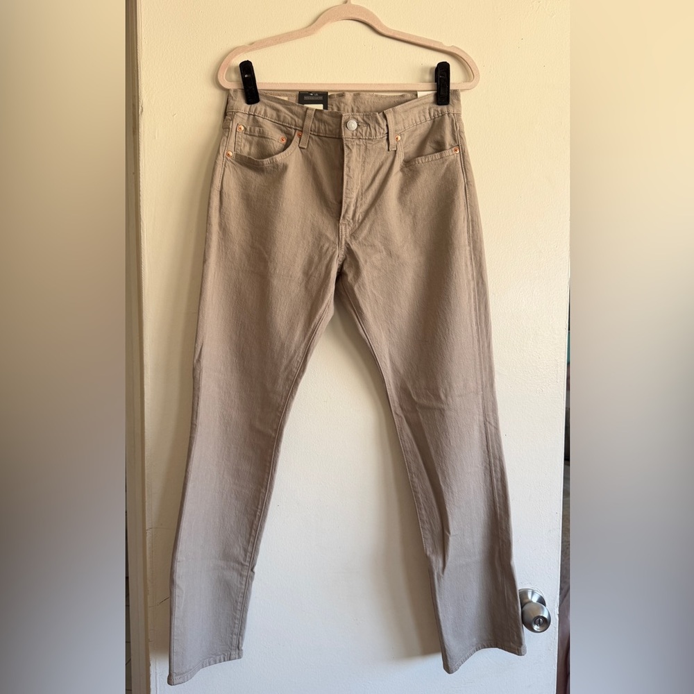 Levi's 511 Jeans Slim Straight in Tan
